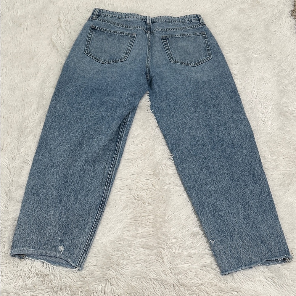 ⭐️ Bohme Wide Leg High Rise Cropped Jeans - Picture 2 of 4